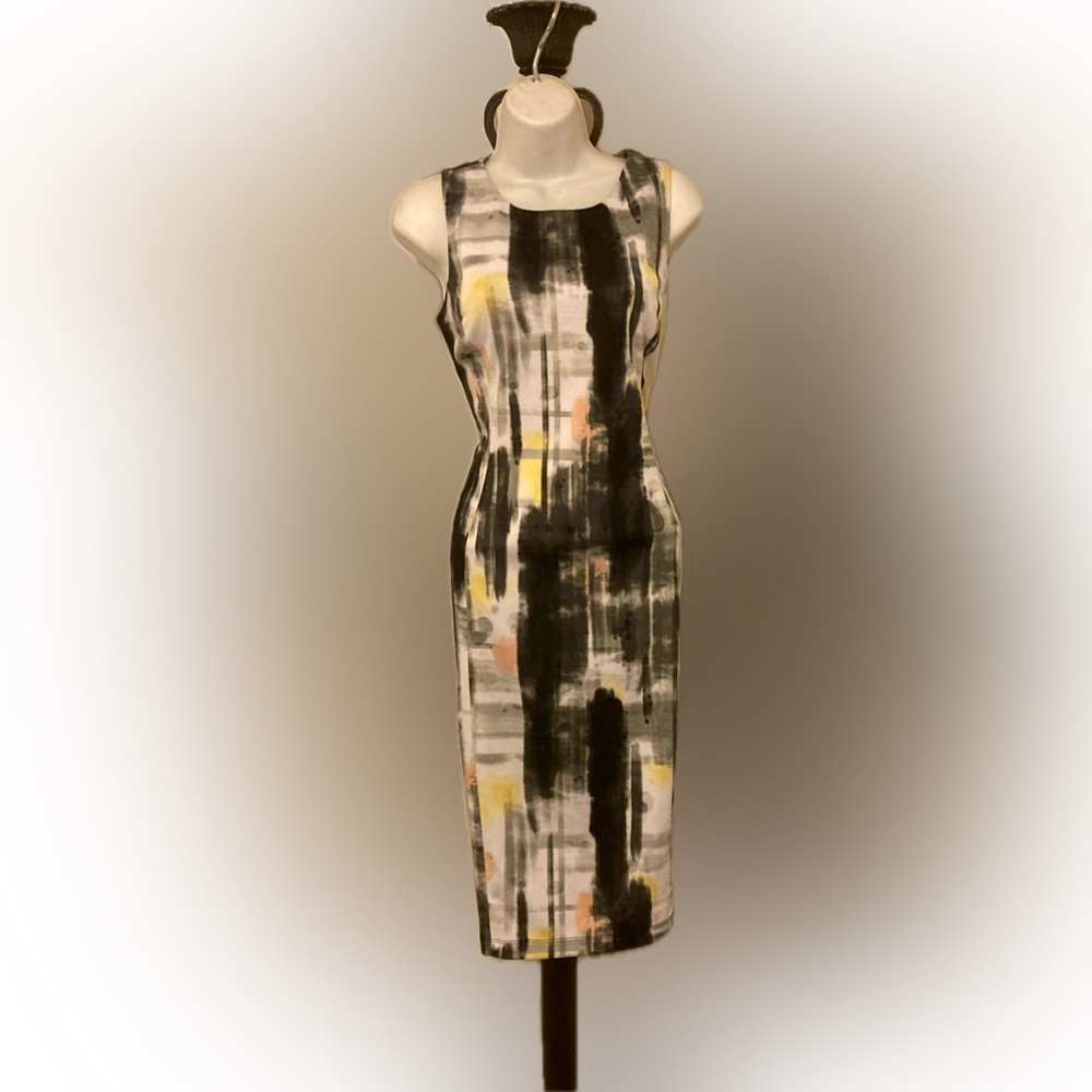 8P Cato Multicolor Midi Dress